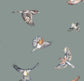 Early Bird Nursery Wallpaper - Gray