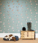 Early Bird Nursery Room Wallpaper - Gray