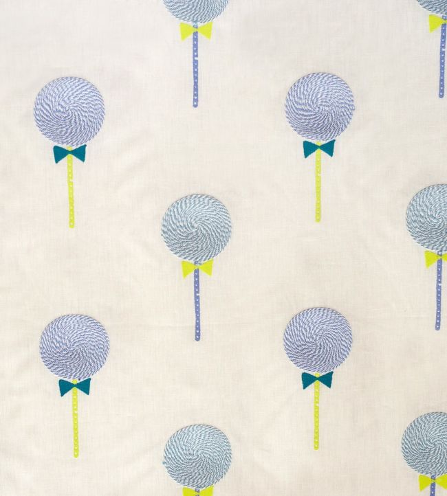Lollipops Nursery Fabric - Blue