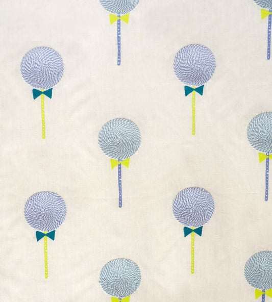 Lollipops Nursery Fabric - Blue