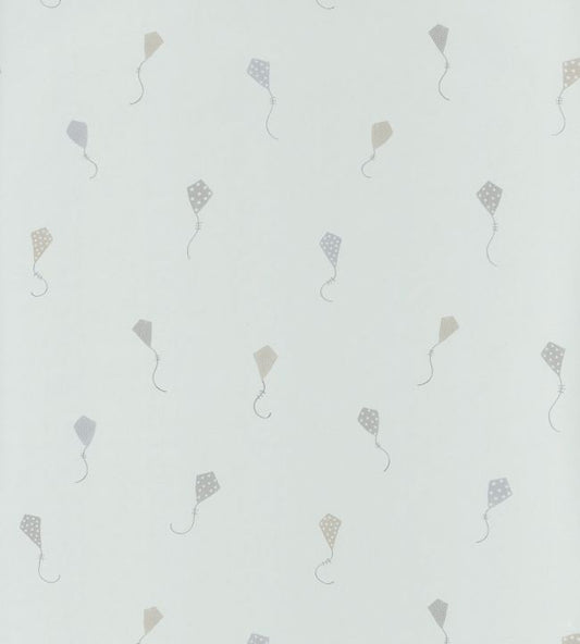 Cerfs Volants Nursery Wallpaper - Green