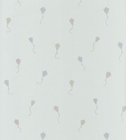 Cerfs Volants Nursery Wallpaper - Gray