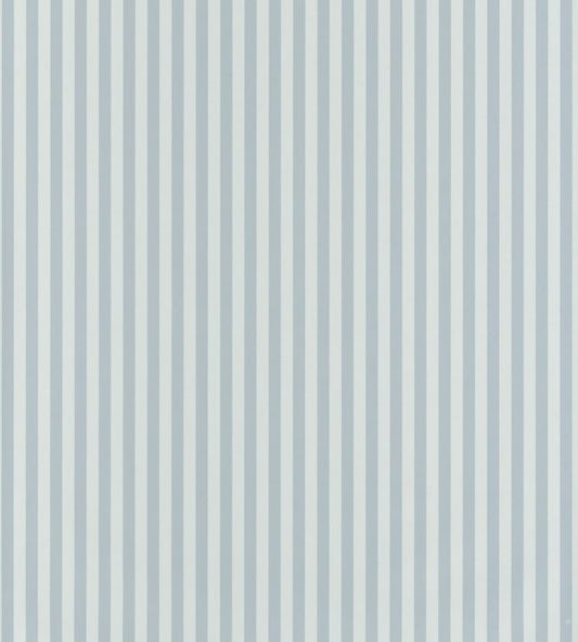 My Little World Rayure Nursery Wallpaper - Silver