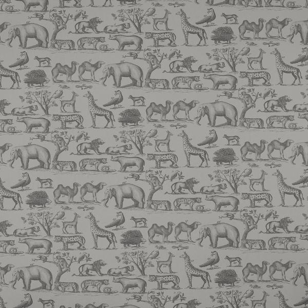 Ark Cloud Nursery Wallpaper - Gray