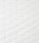 Molletonne A Pois Nursery Fabric - White
