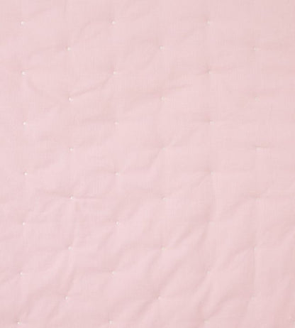 Molletonne A Pois Nursery Fabric - Pink