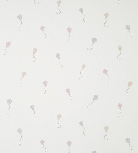 Cerfs Volants Nursery Fabric - Gray