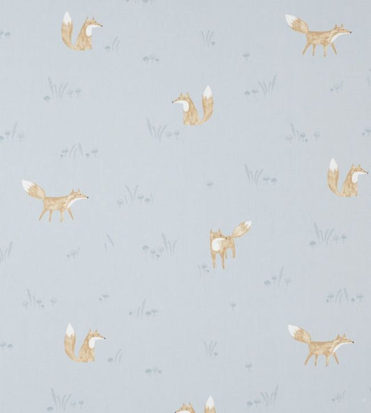 Renards Nursery Fabric - Gray