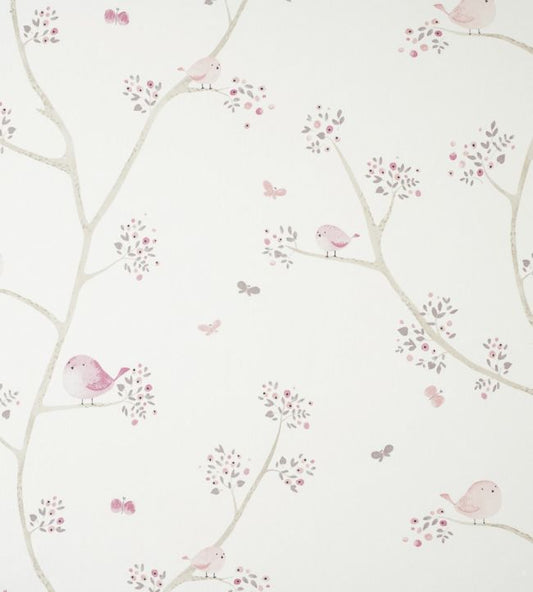 Oiseaux Nursery Fabric - Cream