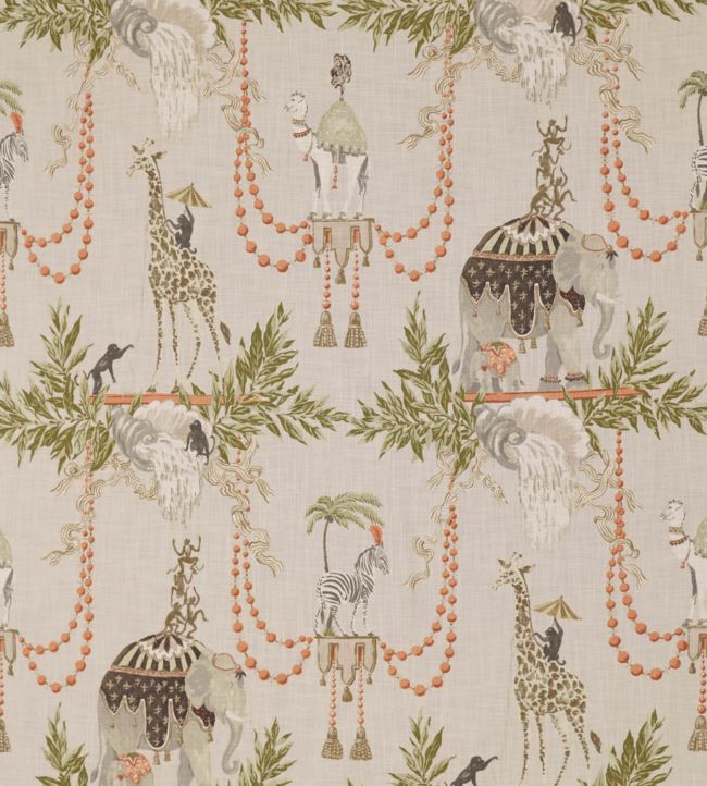 Monkey Business Nursery Fabric - Green