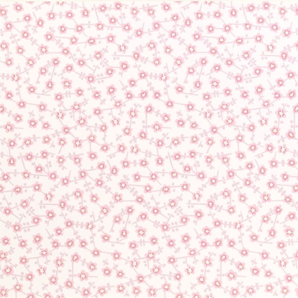 Primrose Hill - Blossom Nursery Wallpaper - Pink