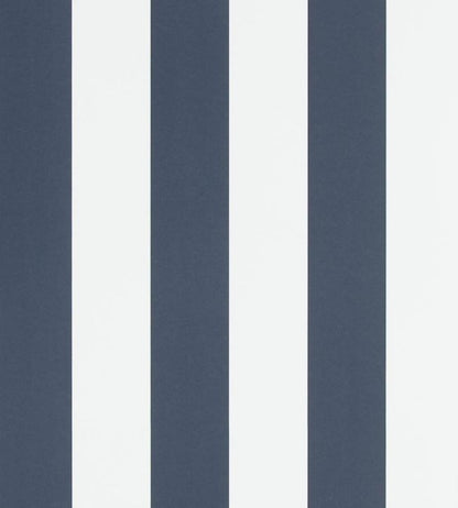 Spalding Stripe Nursery Wallpaper - Blue