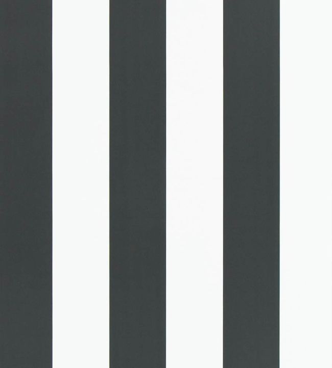 Spalding Stripe Nursery Wallpaper - Gray
