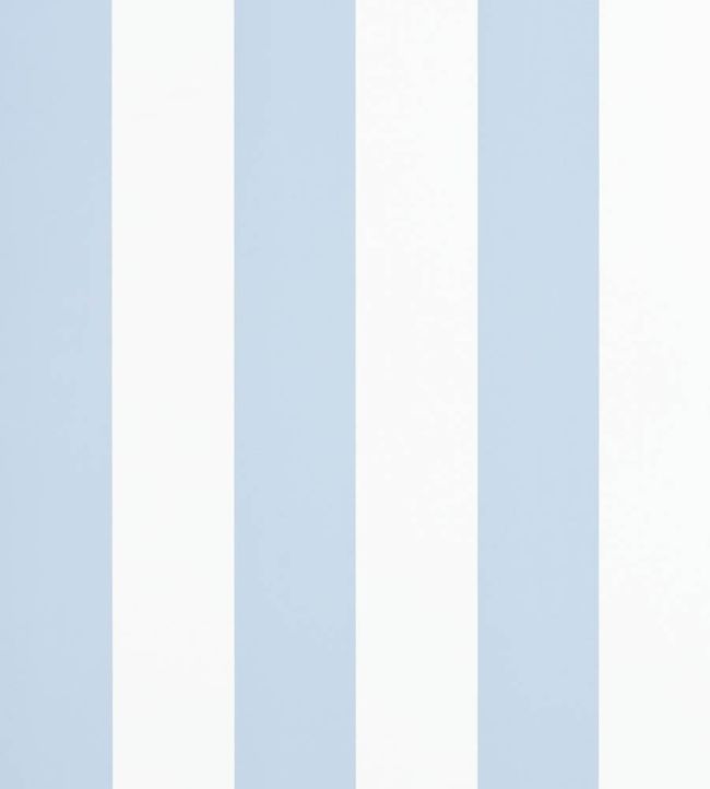 Spalding Stripe Nursery Wallpaper - Teal