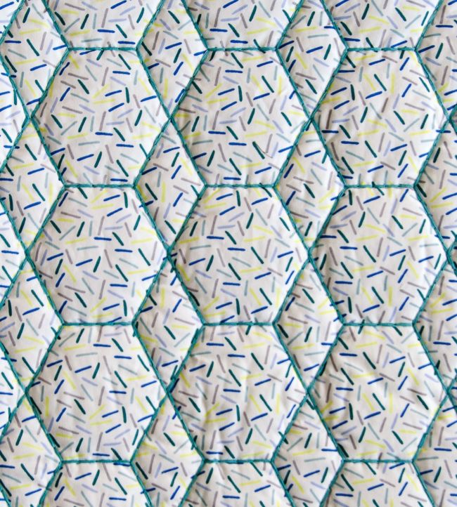 Shopsticks Splash Nursery Fabric - Blue