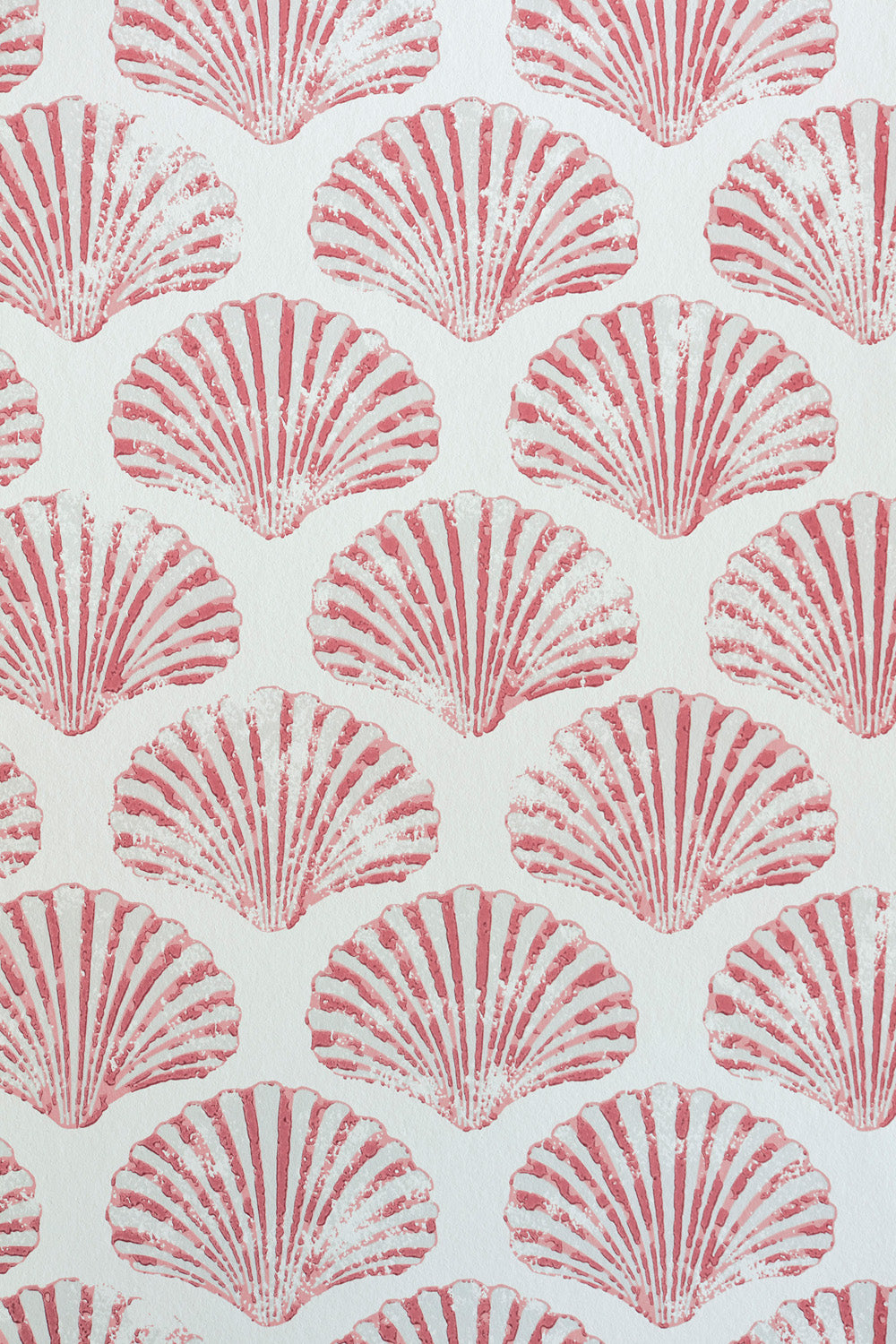 Scallop Shell Nursery Room Wallpaper 4 - Pink
