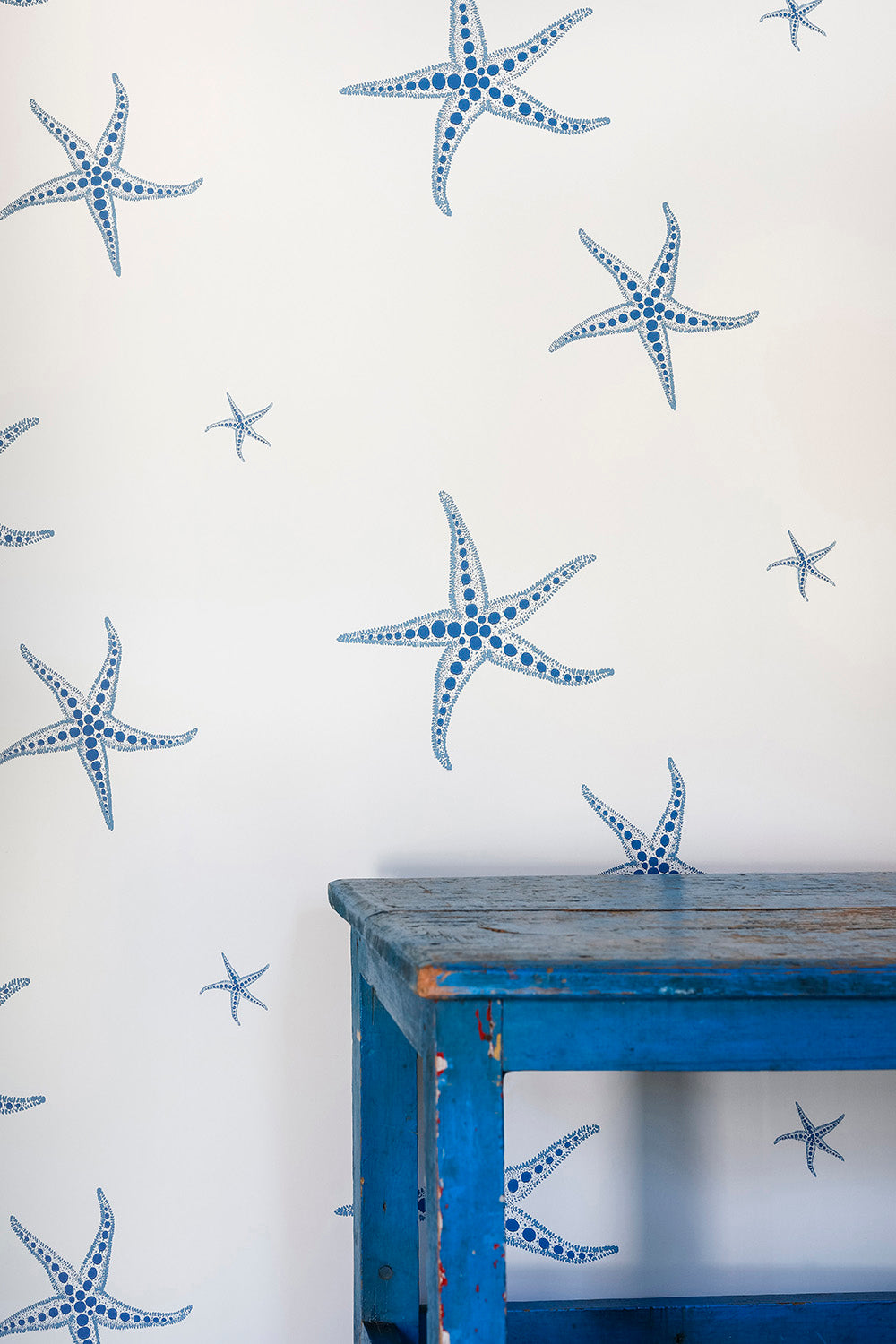 Starfish Nursery Room Wallpaper 3 - White