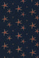 Starfish Nursery Wallpaper - Blue