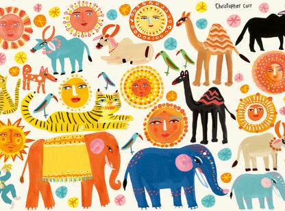 Sundance Wall Stickers Nursery Wallpaper - Multicolor