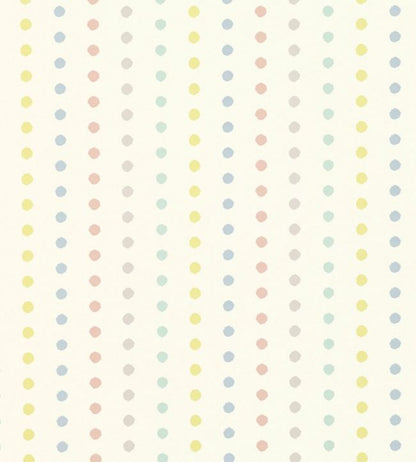 Dotty Nursery Wallpaper - Multicolor