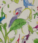 Cockatoos Nursery Wallpaper - Multicolor