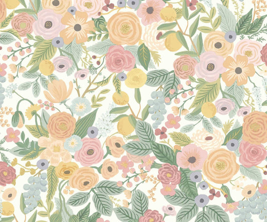 Garden Party Wallpaper - Pink - Rifle