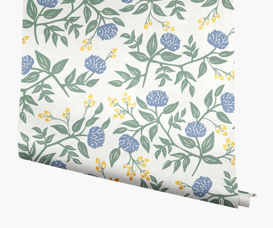Peonies Wallpaper - Multicolor - Rifle