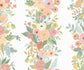 Garden Party Trellis Wallpaper - Pink - Rifle