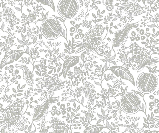 Pomegranate Wallpaper - Silver - Rifle