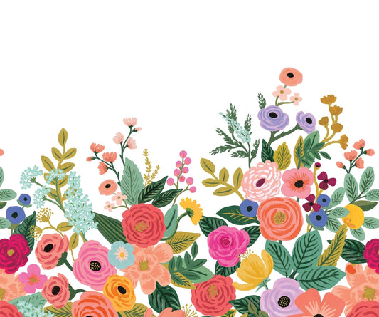 Garden Party Wallpaper Mural - Multicolor - Rifle