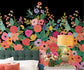 Garden Party Wallpaper Mural - Pink - Rifle