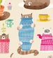 Kitten Kaboodle Nursery Wallpaper - Multicolor