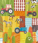 Down On The Farm Nursery Wallpaper - Green