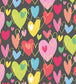 Pop Hearts Nursery Wallpaper - Multicolor