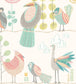 Feather Fandango Nursery  Wallpaper - Multicolor