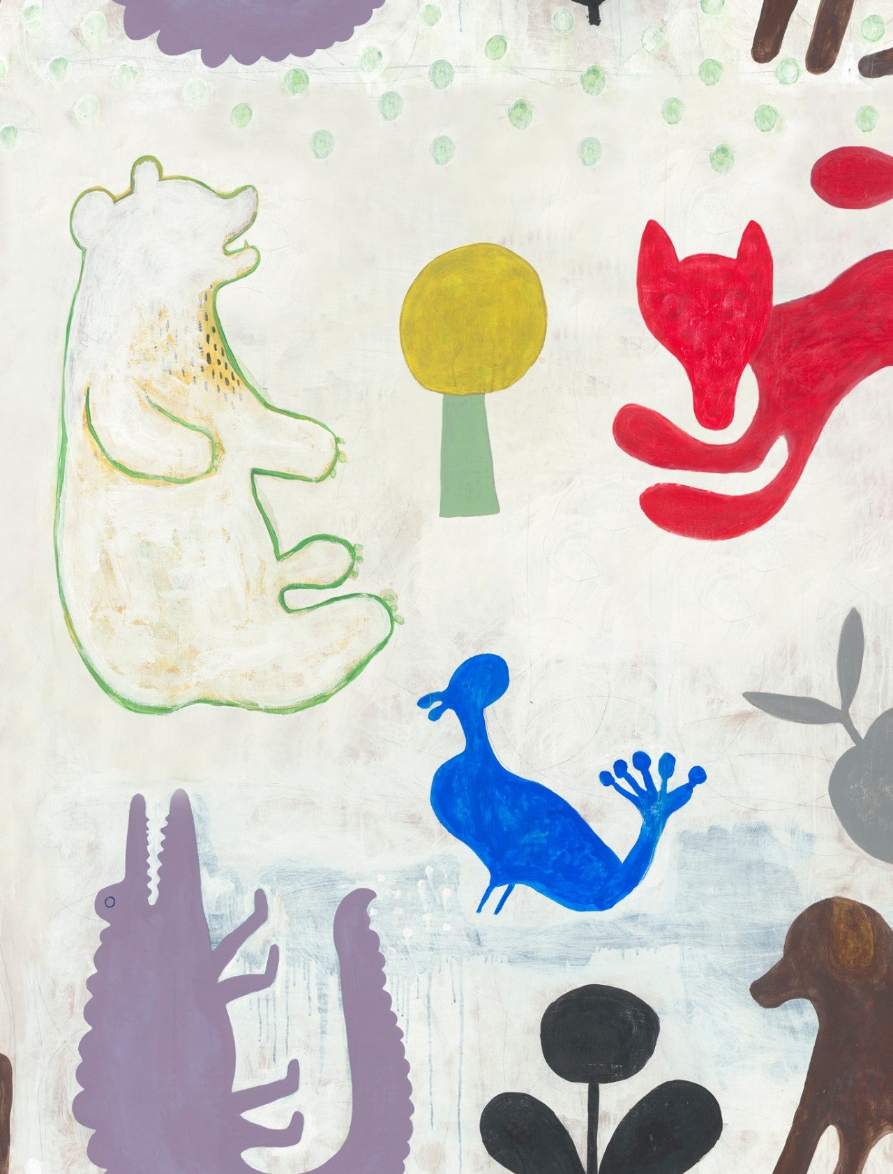Mr Boyd’s Animals Nursery Wallpaper - Multicolor
