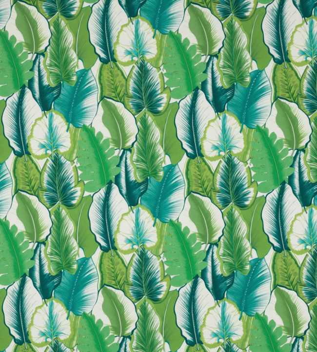 Malfa Outdoor Nursery Fabric - Green